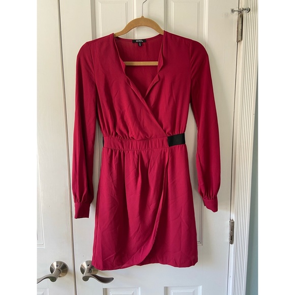 XOXO Red Dress - Picture 1 of 6